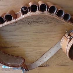 Cartouchière cuir de vachette_Made in France