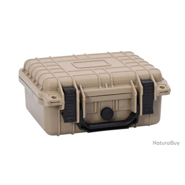 tui rigide polypropylne couleur sable 27x24,5x12,5 cm tanche avec poignes