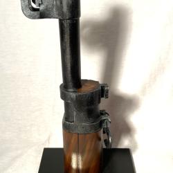 Support présentoir pour baïonnette US 17 avec plaque gravée