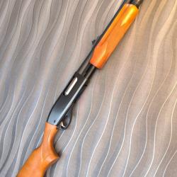 BRADE SUPERBE REMINGTON 870 WINGMASTER CANON RAYÉ CAL 12 /76  ETAT NEUF
