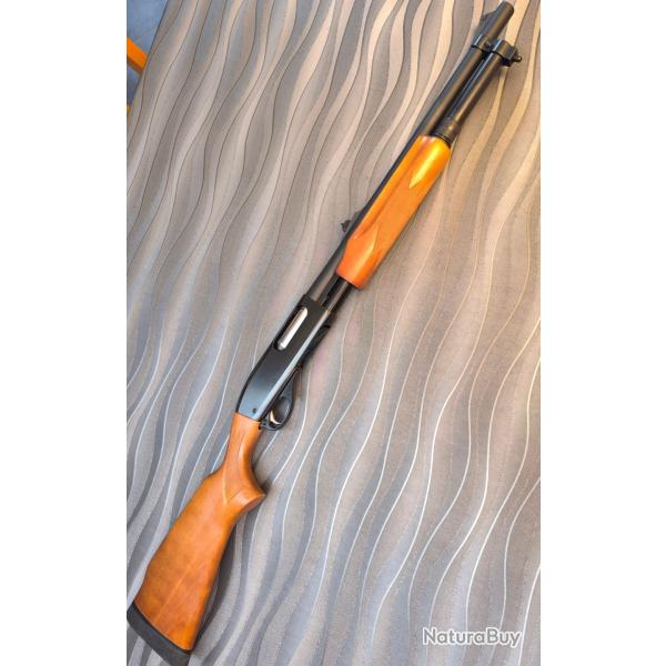 BRADE SUPERBE REMINGTON 870 WINGMASTER CANON RAY CAL 12 /76  ETAT NEUF