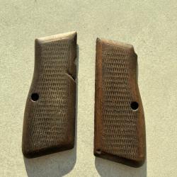 Paire de plaquettes pour GP 35 en bois