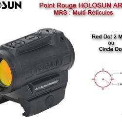 Point Rouge HOLOSUN ARO MRS - Version Chasse - Multi-Réticules