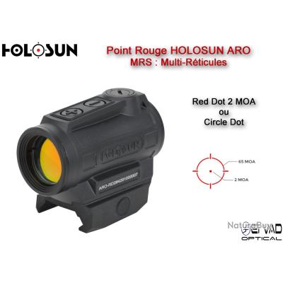 Point Rouge HOLOSUN ARO MRS - Version Chasse - Multi-Réticules - Points ...