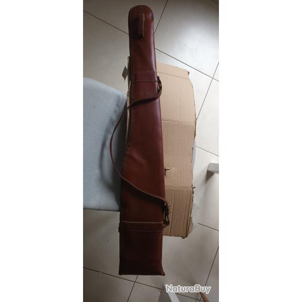 tui pour carabine en cuir
