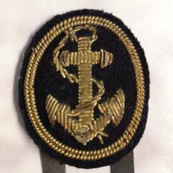 Rare insigne de casquette marine militaire wwII