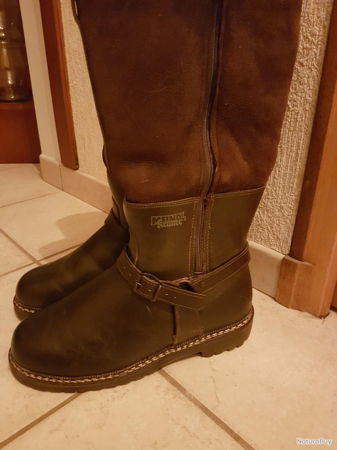 Bottes De Marche Meindl Neuves – Pointure 46 – Noir – Avec Emballage D'origine