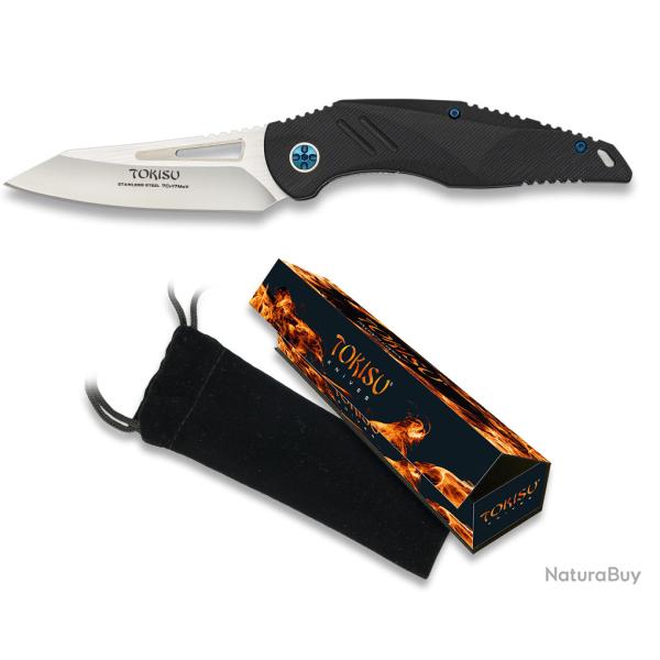 Couteau Pliant evec lame de 8.80 cm  TOKISU 