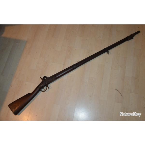 FUSIL D'INFANTERIE Mle 1822 T.INFANTERIE MONARCHIE DE JUILLET-SECOND EMPIRE-GARDE NATIONALE-1870