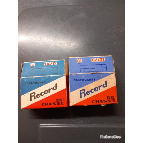 Lot de 18 cartouches 12/70 plomb 7.