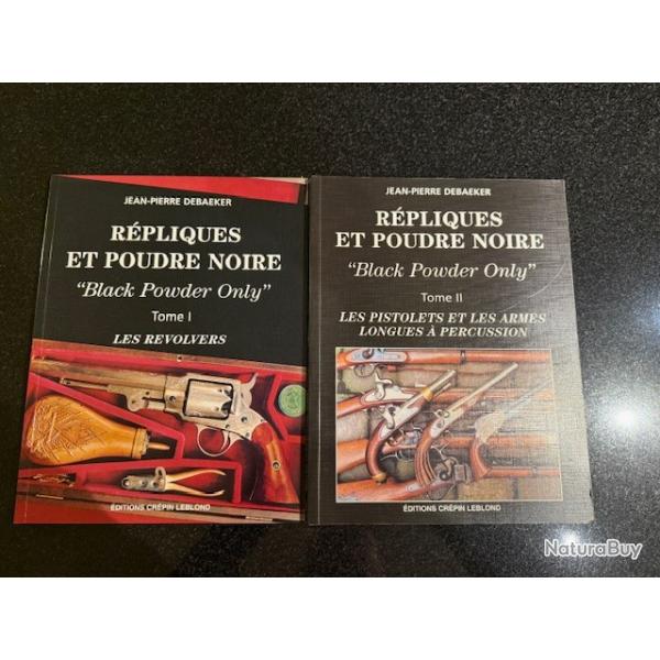 rpliques et poudre noire jean pierre debaeker tome 1 et 2