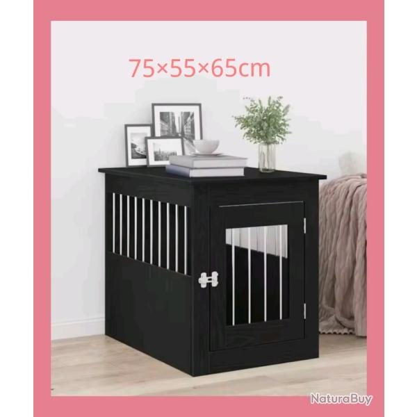Cage/ Meuble pour chien 755565cm , spacieuse et lgante ( livraison gratuite ) .