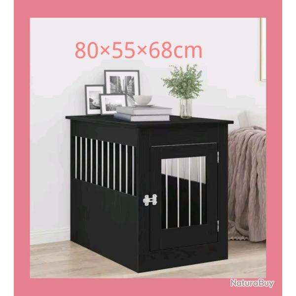 Cage pour chien style meuble/ 805568cm ( livraison gratuite )