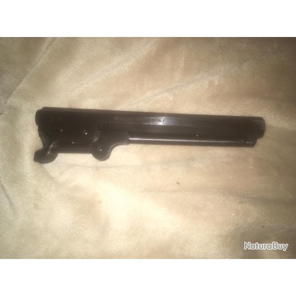 Canon Pietta calibre 44 Pietta navy avec levier de bourroir