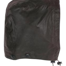 Capuche coton huil&eacute; (Couleur: Marron Rustic)