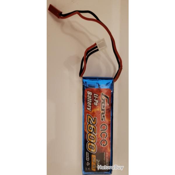 Lipo 2600 mah 7.4 V Jsp airsoft modelisme drones
