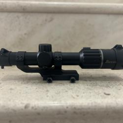 Lunette Burris rt6 1-6x24 avec montage