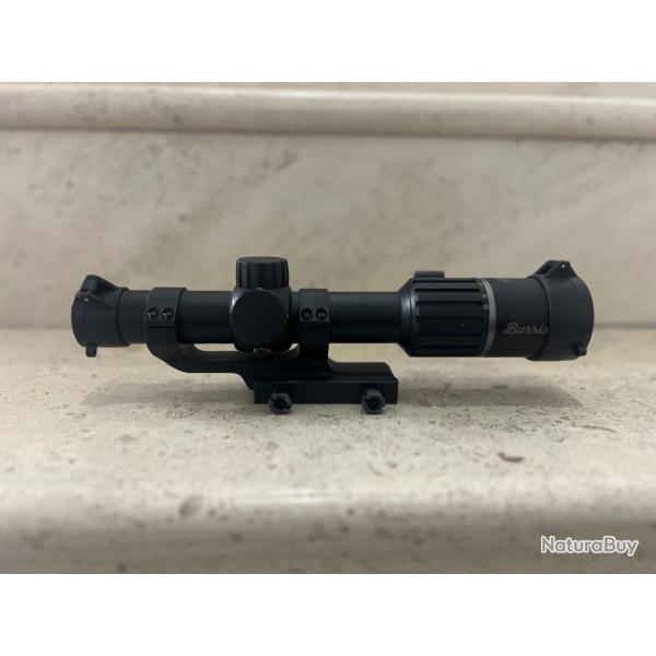 Lunette Burris rt6 1-6x24 avec montage