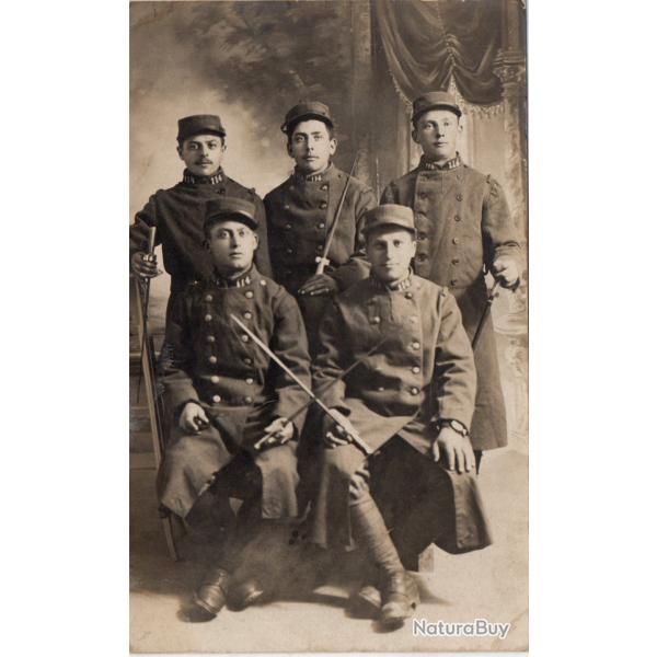 CPA -Photo - Un Groupe Soldats -  N�4350