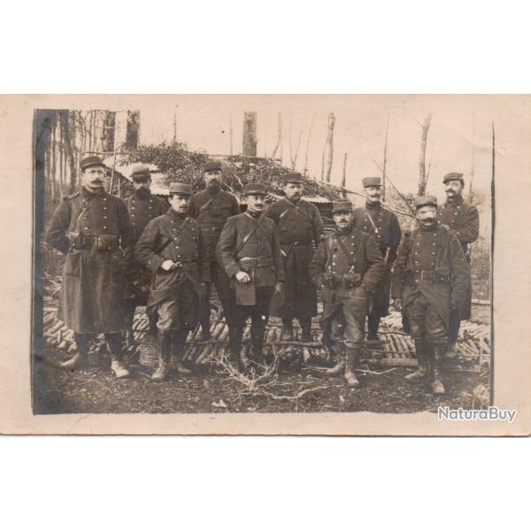 CPA -Photo - Un Groupe Soldats -  N�4351