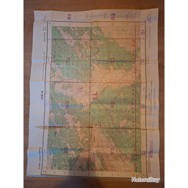 Carte guerre d'Alg�rie