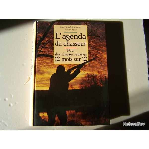 livre l 'agenda du chasseur