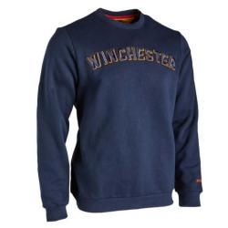 SWEATSHIRT. FALCON. CREW NECK. NAVY WINCHESTER