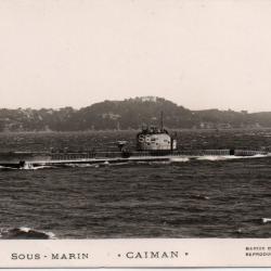 CPA - Marine de Guerre -. SOUS-MARIN " CAIMAN "' - N&deg;4357