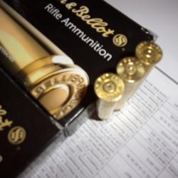 160 douilles vides de calibre  8  57 JRS    marque  S B  et SOLOGNAC