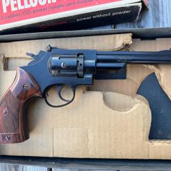 Vintage CROSMAN Model 38 T 38 TARGET PELLGUN REVOLVER - CO2 Plomb .22 5,5mm