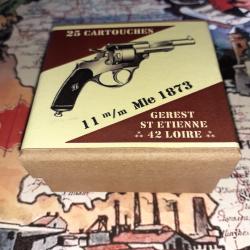 11 mm 1873 (G&eacute;rest Saint Etienne): Reproduction boite munitions (vide) GU 14225763