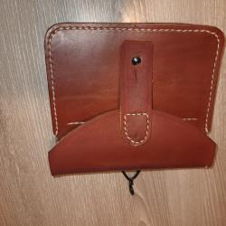 CARTOUCHIERE CUIR POILUS 14/18
