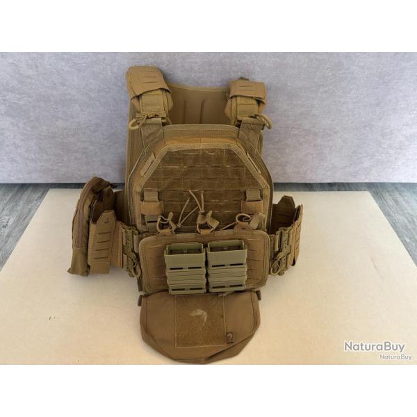 Gilet Tactique airsoft Tan