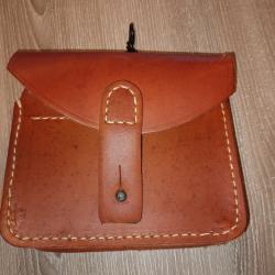 CARTOUCHIERE CUIR 14/18 POILUS