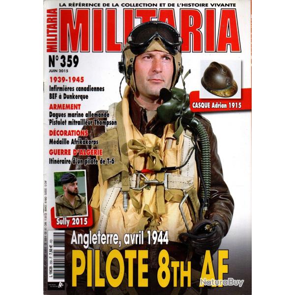 Militaria magazine 359, pm tompson, dagues de marine germanique, plaquette souvenir de la grande gue