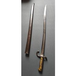 Ba&iuml;onnette Chassepot, Manufacture de Ch&acirc;tellerault 1872