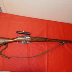 MOSIN NAGANT 1891/30 SNIPER en 30/284 avec sa bretelle
