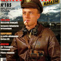Militaria magazine 185 14-18 hussards fran&ccedil;ais, ration us, pilote roumain, territorial infantry 14-1