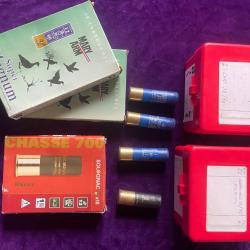 BOITES DE RANGEMENTS ET CARTOUCHE 12 MAGNUM