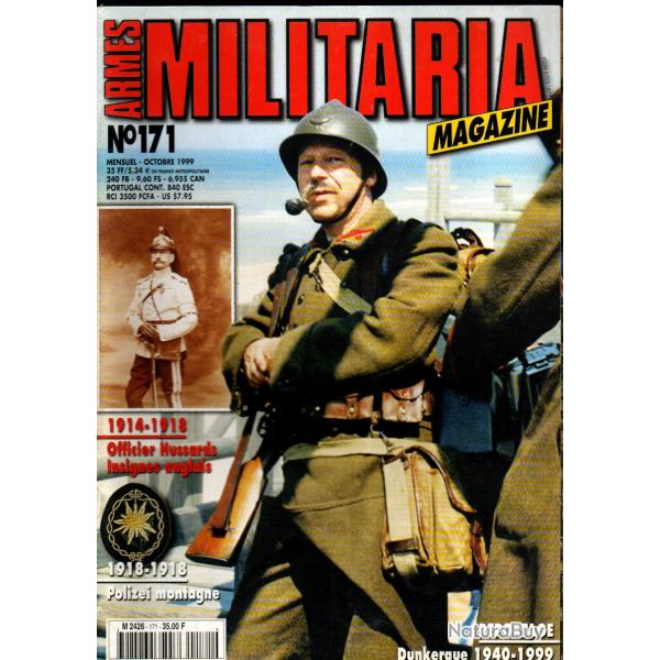 Militaria magazine 171 hussards 14-15 part 3, maquis de l'oisans, commandos de l'air alg�rie ,