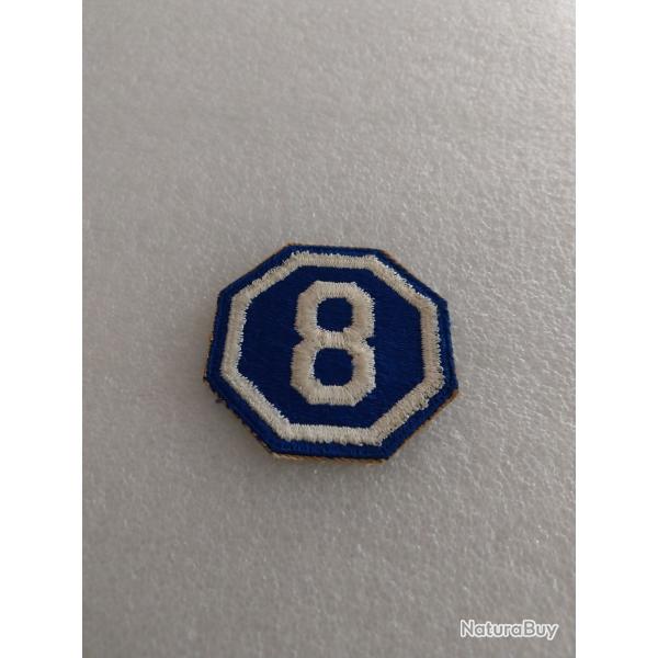 Patch arm�e us 8th ARMY CORPS WW2 ORIGINAL 5