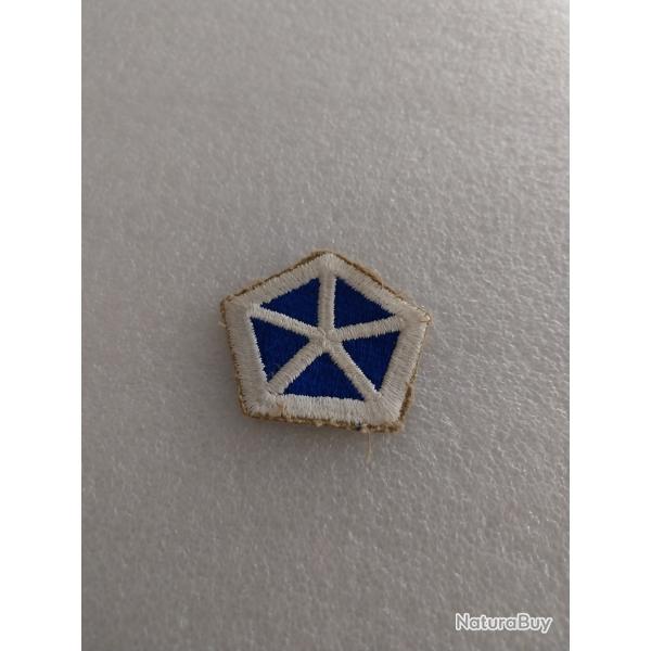 Patch arm�e us 5th ARMY CORPS WW2 ORIGINAL 5