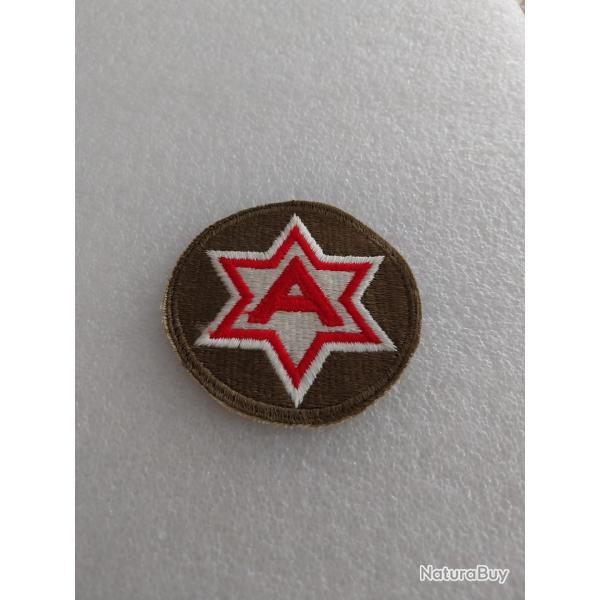Patch arm�e us 6th ARMY  WW2 ORIGINAL 5