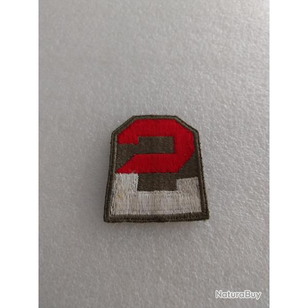 Patch arm�e us 2nd ARMY  WW2 ORIGINAL 5