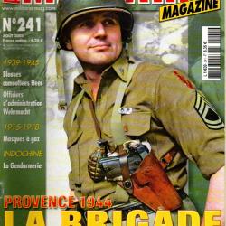 Militaria magazine 241 4e DIM en alg&eacute;rie , gendarmes en indochine 45-54, masques &agrave; gaz france part 3