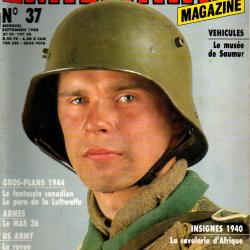Militaria magazine 37 mus&eacute;e de saumur, mas 36, casque d'acier mod 16, cartouchi&egrave;re infanterie 14-18