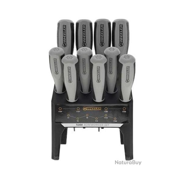 Wheeler Engineering Ensemble de 10 tournevis Torx