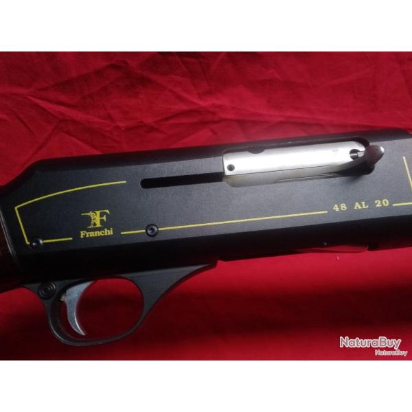 FRANCHI Cal 20 semi-automatique Eprouv billes d'acier 2 canons
