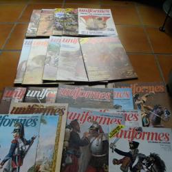 lot de 20 revues uniformes