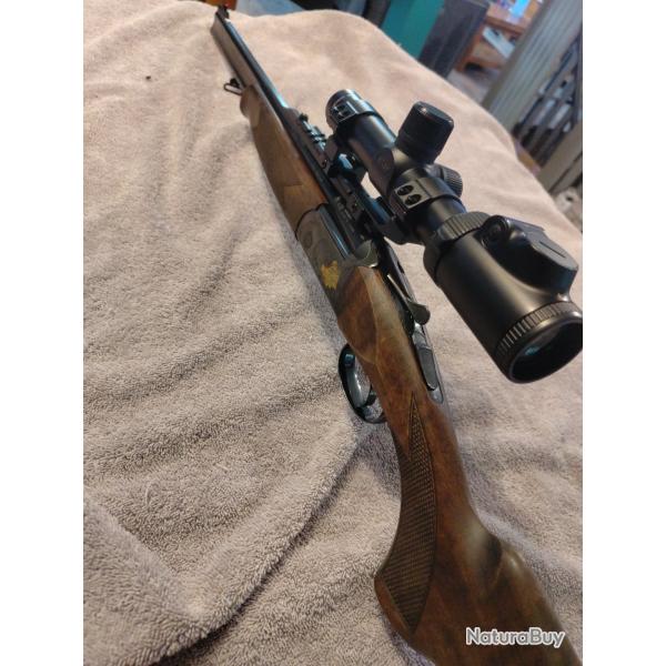 Expresse fair 8x57 JRS superpos avec lunette battue prostaff 7